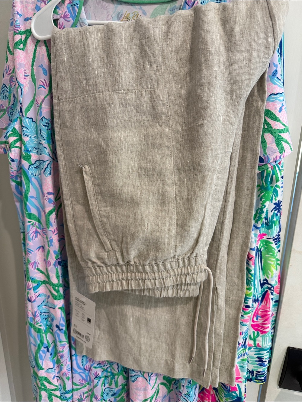 Athleta XL Linen Pants